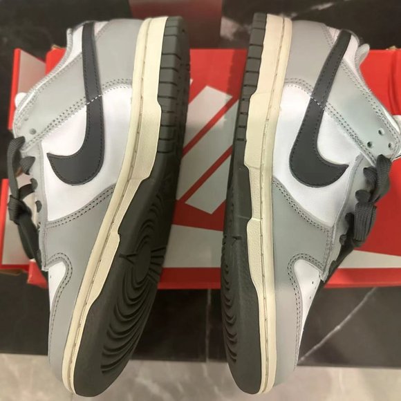 Nike Dunk Low Light Smoke Grey (Women's) - Picture 5 of 9